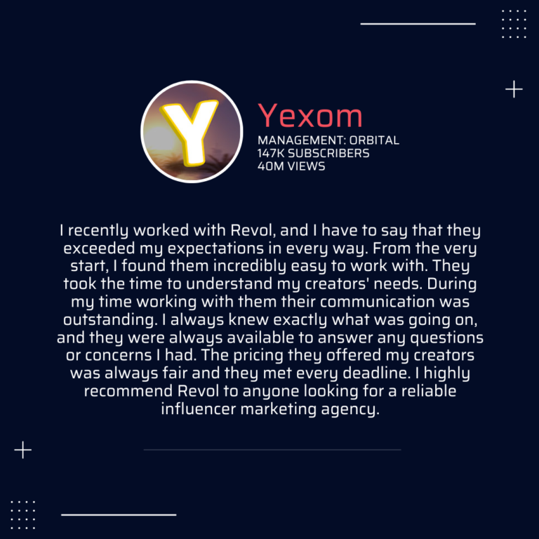 Yexom Feedback