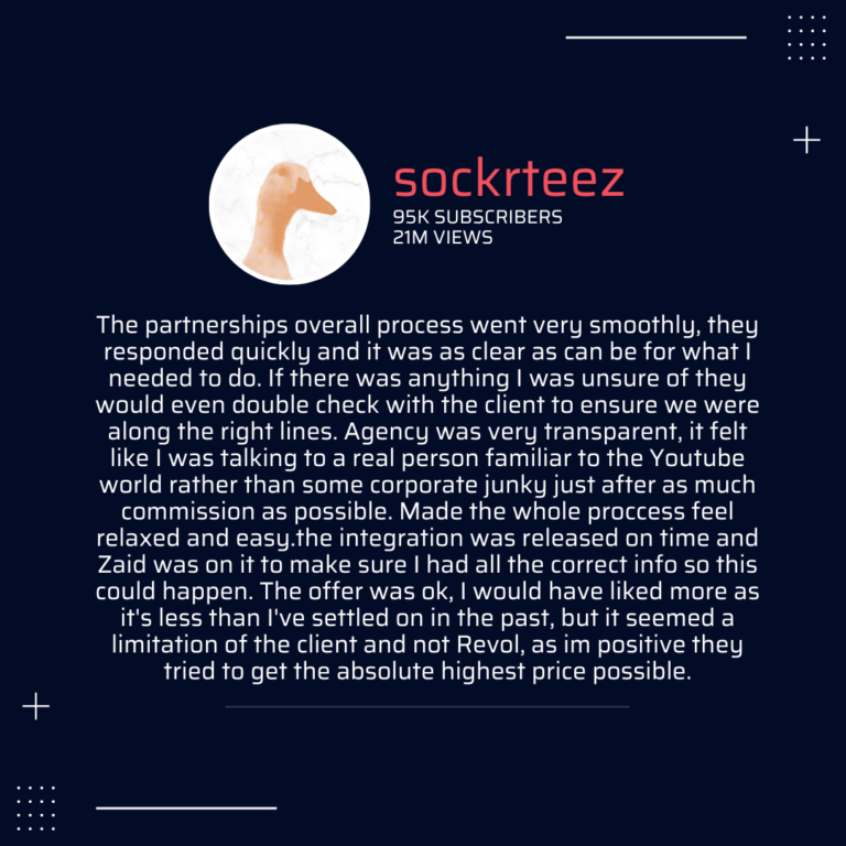 sockrteez Feedback 1