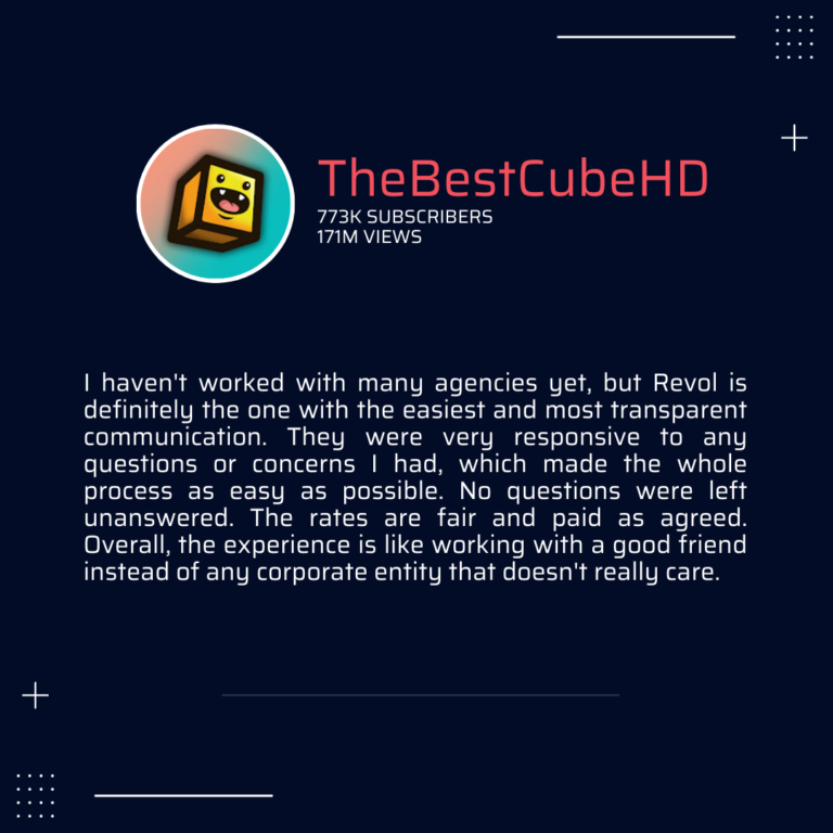 TheBestCubeHD Feedback